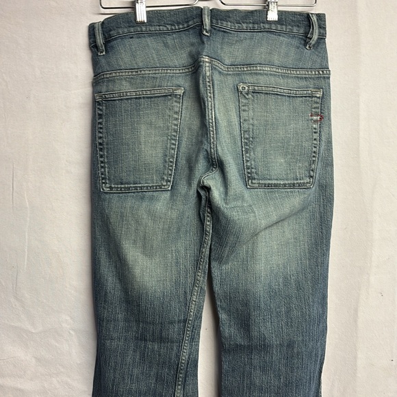 Diesel industry Women’s  Ravix Flared Jeans Size W32xL34 Hemmed to L28” - Picture 6 of 8